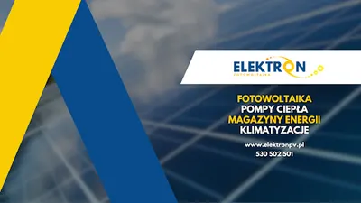 Elektron PV - Fotowoltaika, Pompy Ciepła, Magazyny Energii, Klimatyzacja